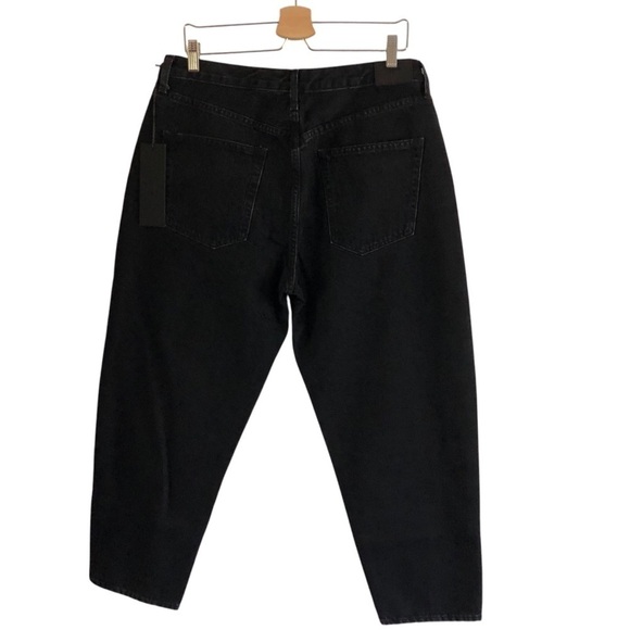 Edwin Jeans Anderson Ankle Jean 90s Relaxed Record Black 34 - Picture 8 of 9